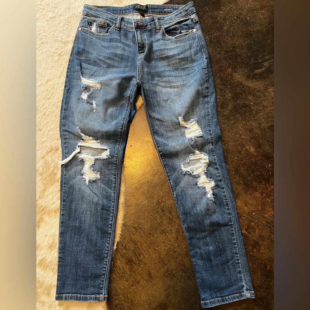 Judy Blue boyfriend fit. 31